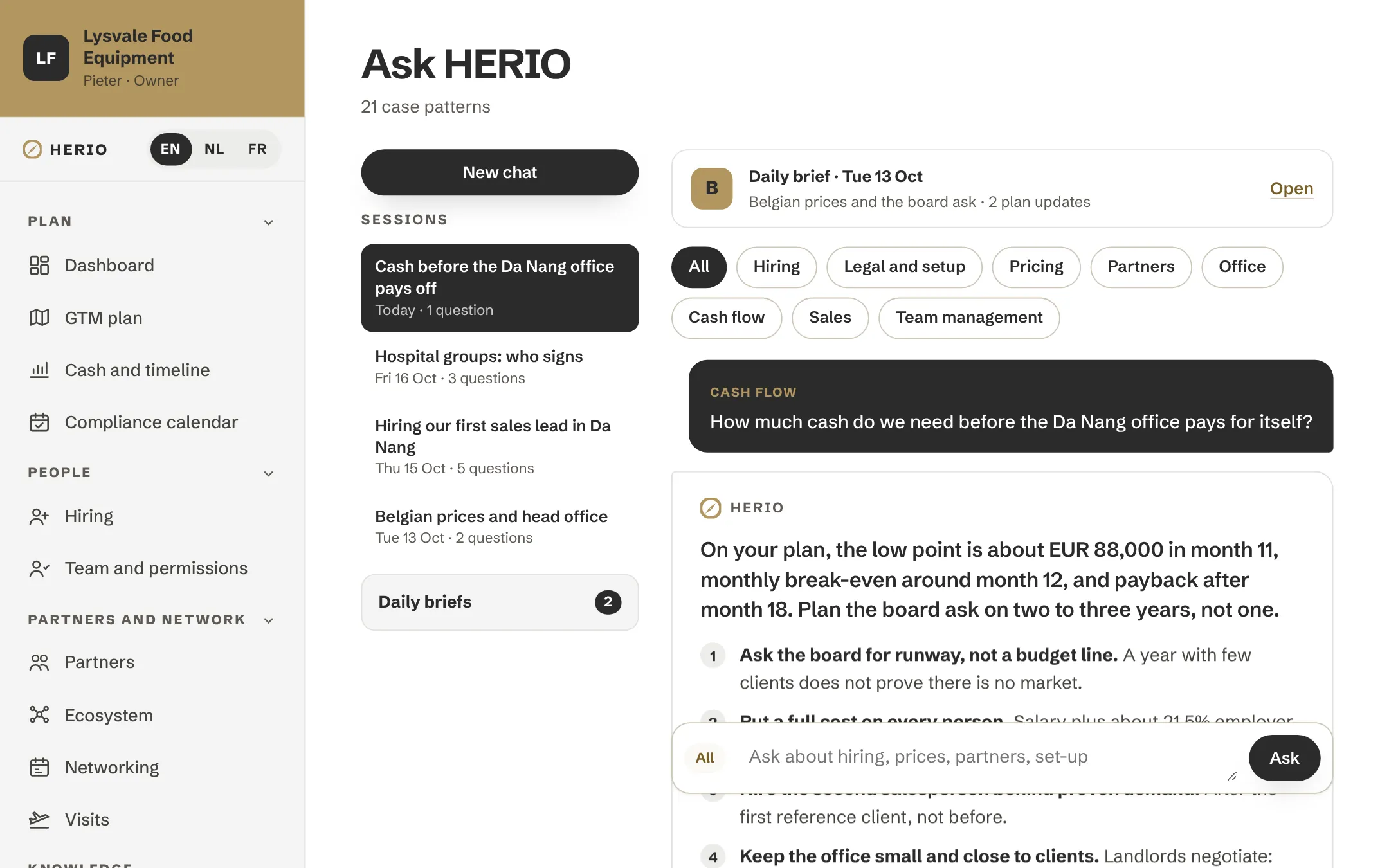 Ask HERIO